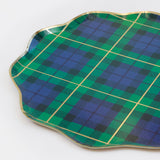 Plaid Mix Dinner Plates