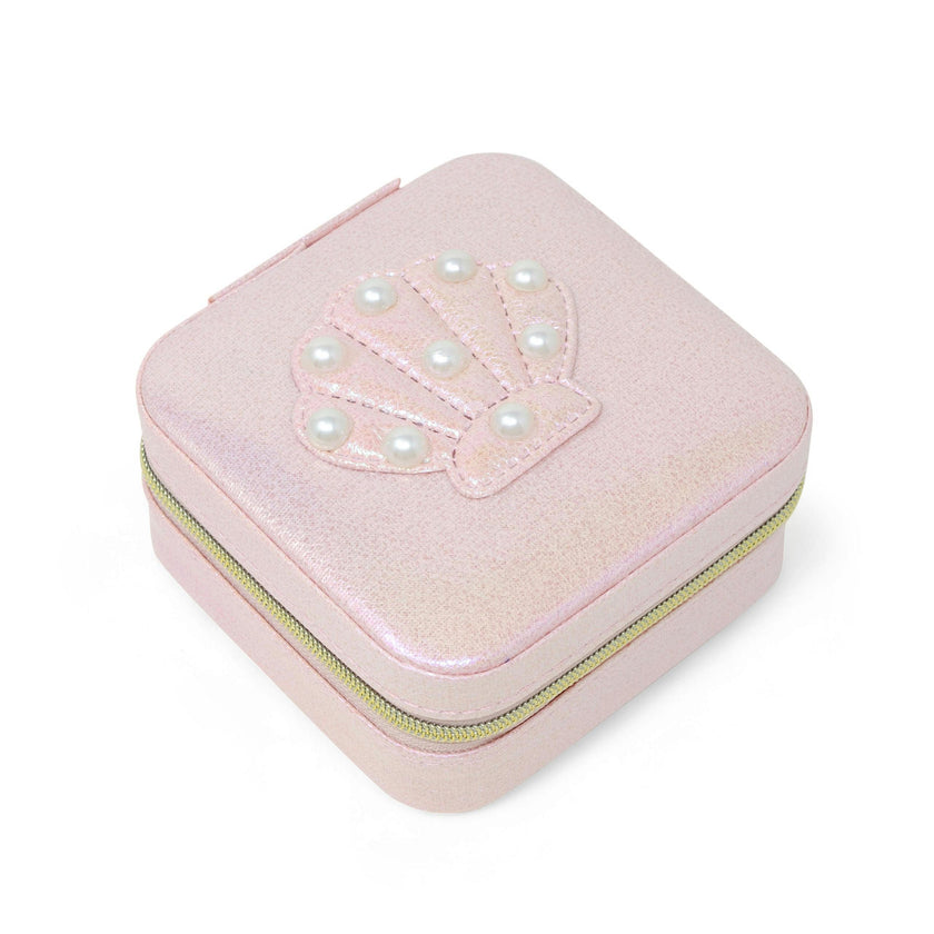 Girl's Mermaid Seashell Pearl Jewelry Box