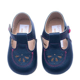 Robin British Pre-Walker Baby Shoes - Navy Blue