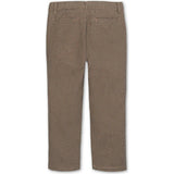 Organic Brushed Suit Pant, Brown