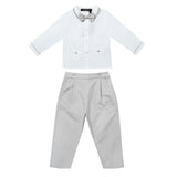 White & Grey Formal Set