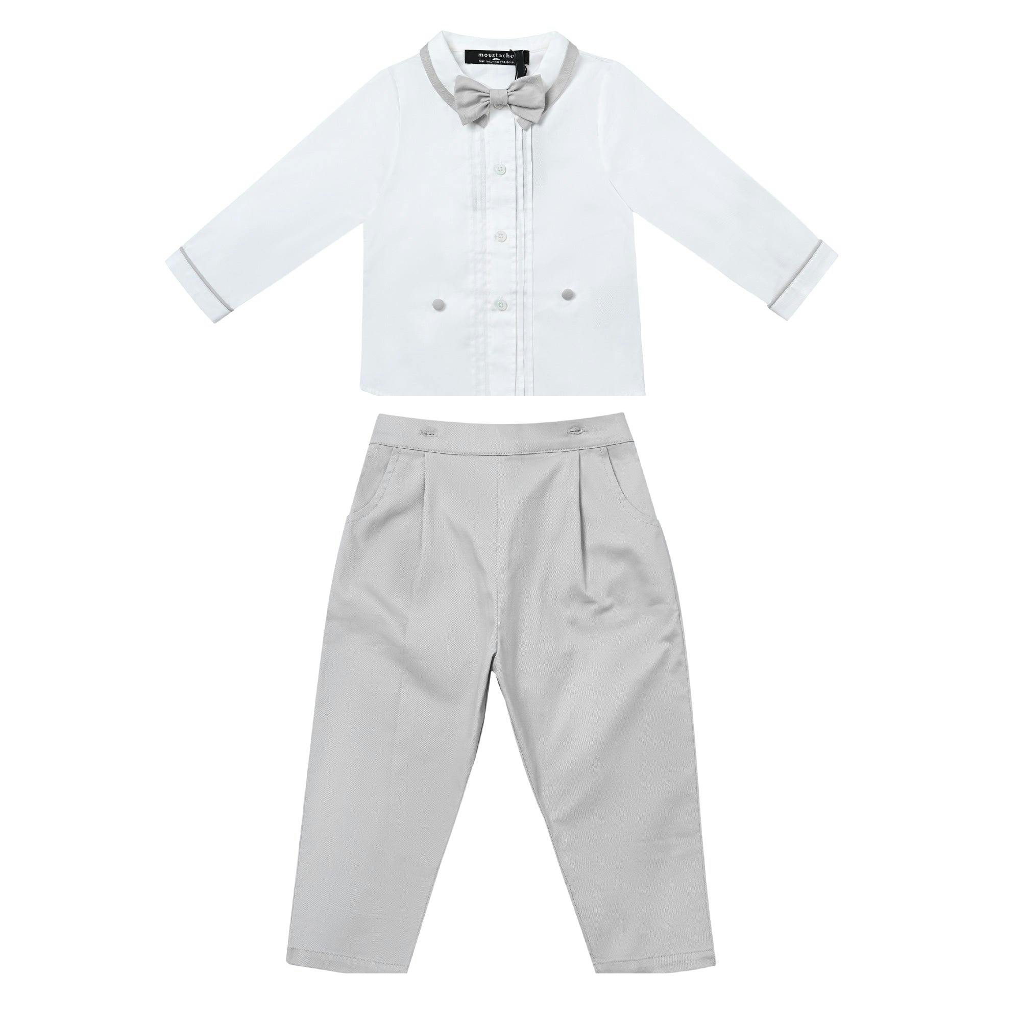 White & Grey Formal Set