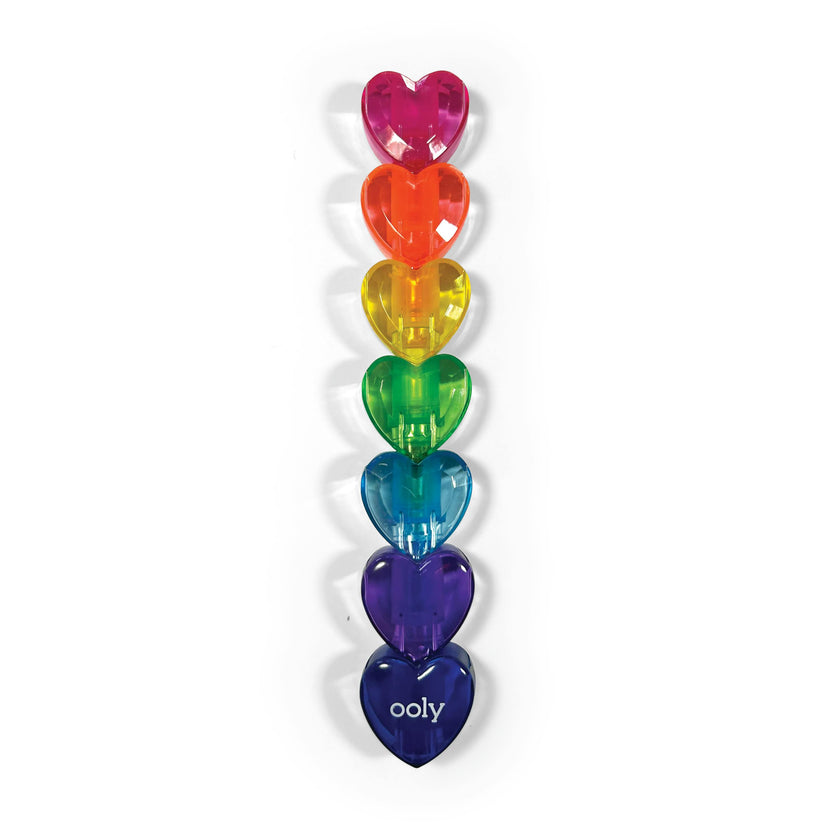 Heart Stacks Stacking Highlighters - 6 Color