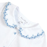 TARTINE ET CHOCOLAT Blue Fleur Embroidered Pyjama