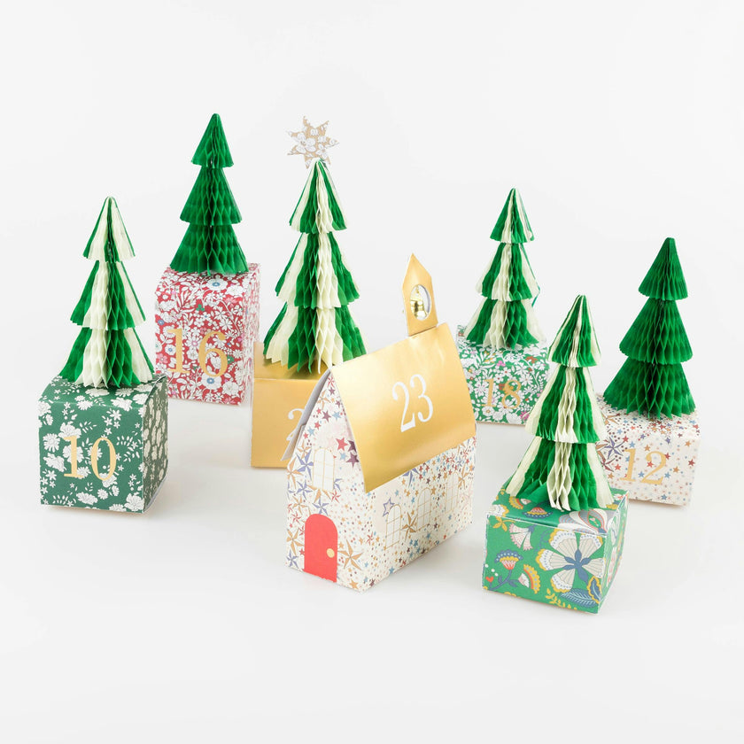 Meri Meri x Liberty Advent Village