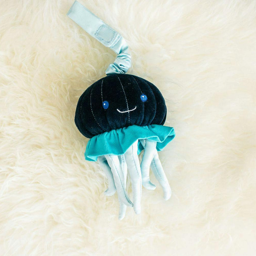 Jellyfish Stroller Toy – Blue