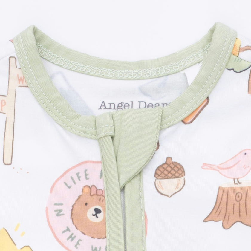 Camping Pink - Convertible Romper