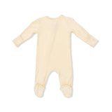 Solid Italian Straw - 2 Way Zipper Footie
