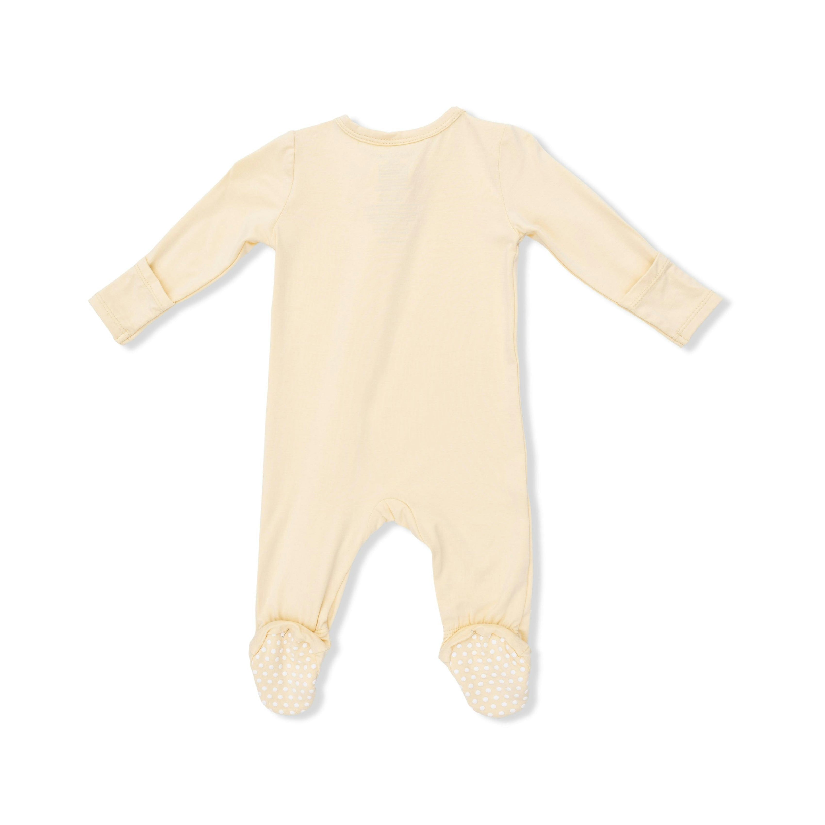 Solid Italian Straw - 2 Way Zipper Footie