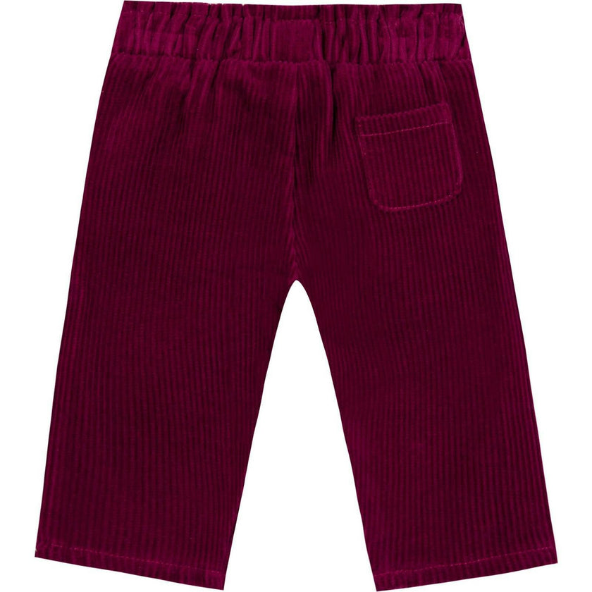 TARTINE ET CHOCOLAT BABY COTTON PANTS - RHODODENDRON