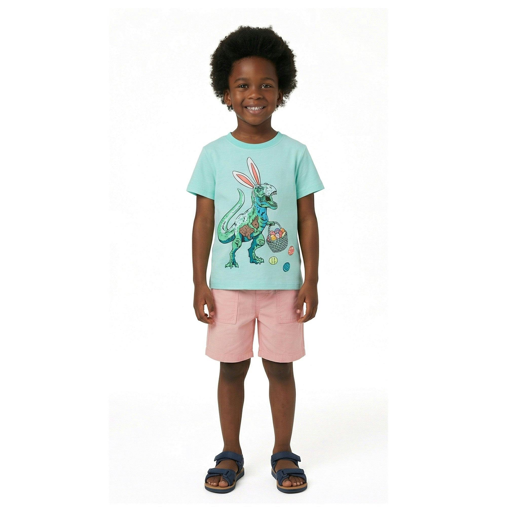 Boys Graphic Tee | Easter Dino