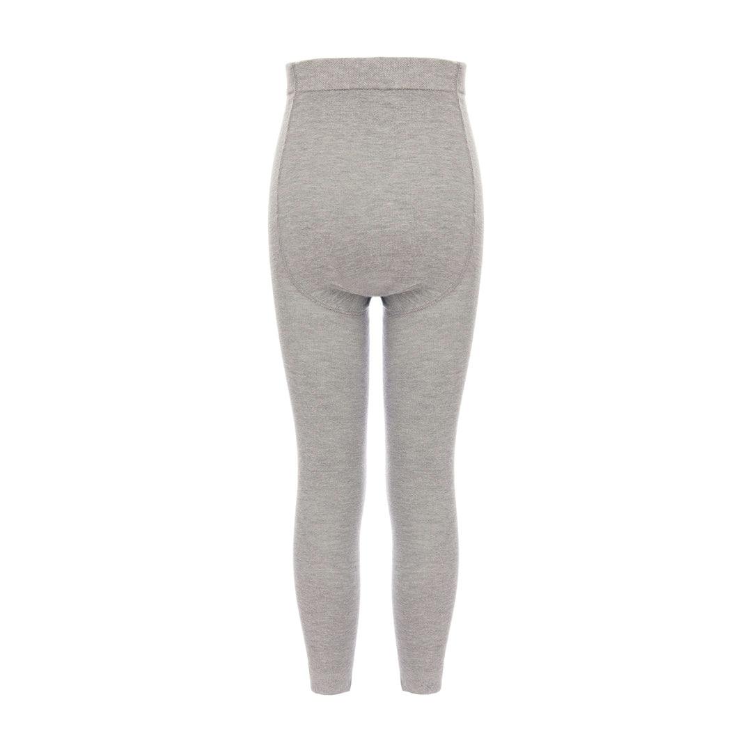 Gray Bamboo Cotton Tights