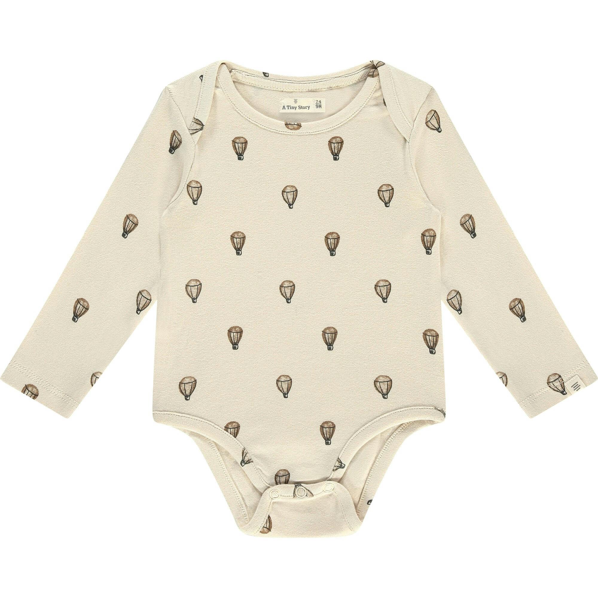 Hot Air Balloon Long Sleeve Onesie
