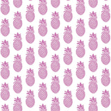 Parker Girls' Zipper Pajama - Palm Beach Pineapples