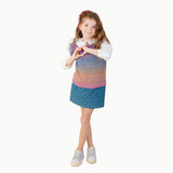 Quilted Skirt in Space