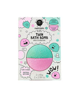 Bath Bomb for Kids DUOS Pink and Lagoon Green