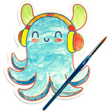 Playful Painters Easy Watercolor Painting Kit - Ocean Fun