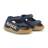 Navy BOSS Velcro Sandals