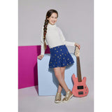 Sally Built-In Shorts Knit Corduroy Skort