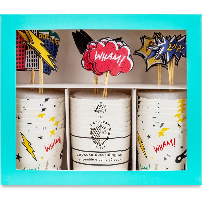 Superhero Cupcake Decorating Set