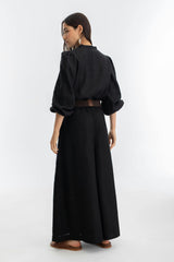 Sabi Linen Pants - Black
