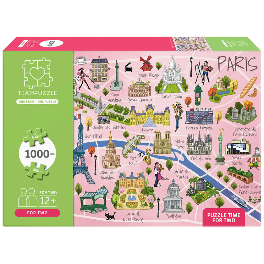 TeamPuzzle: Paris - 1000pc