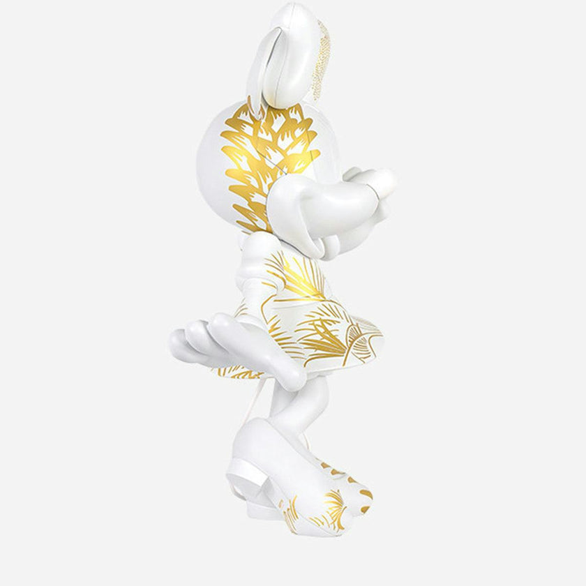 Minnie STAR STYLE White & Gold 12in