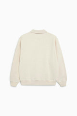 TNS Logo Woman Polo Whisper White Melange