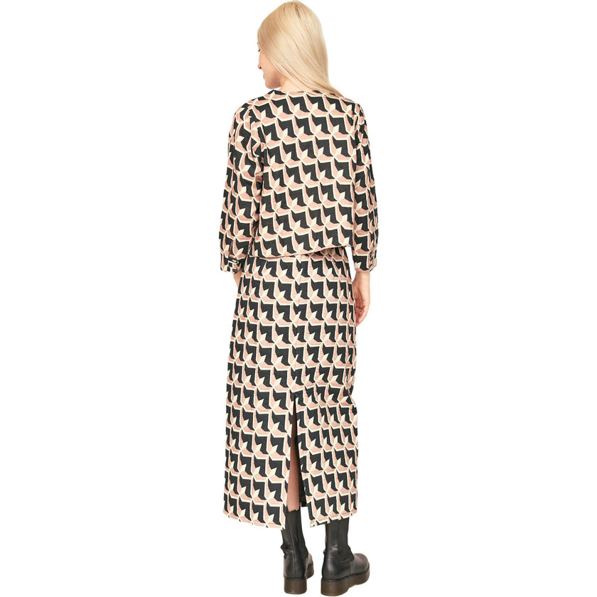 Lombok Skirt in Clay Parquet