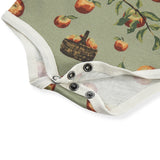 Apple Orchard Organic Cotton Short Sleeve One Piece