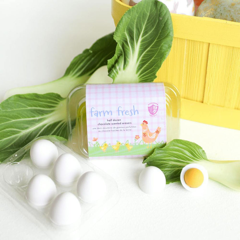 Farm Fresh Eraser Set