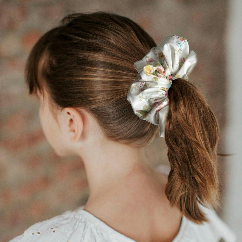 Scrunchies, Liberty of London Blue Florals Bundle Set