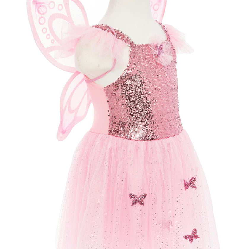 Sequins Butterfly Dress & Wings