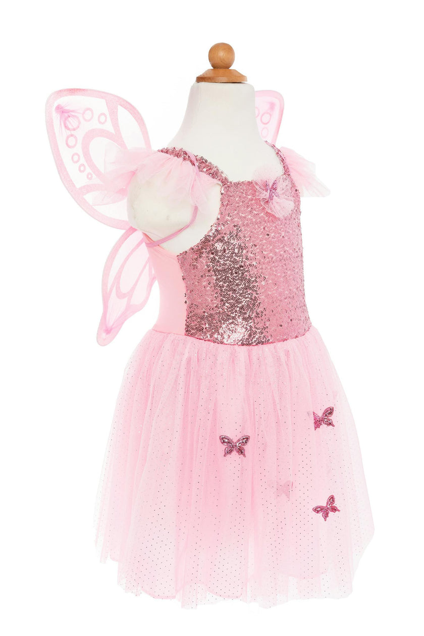Sequins Butterfly Dress & Wings