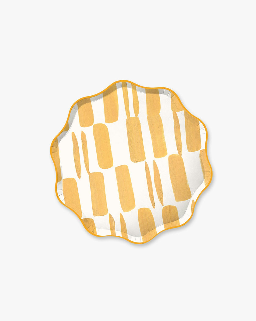 Pecorino Dessert Plate Set - Gold