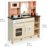 Cream Play Kitchen