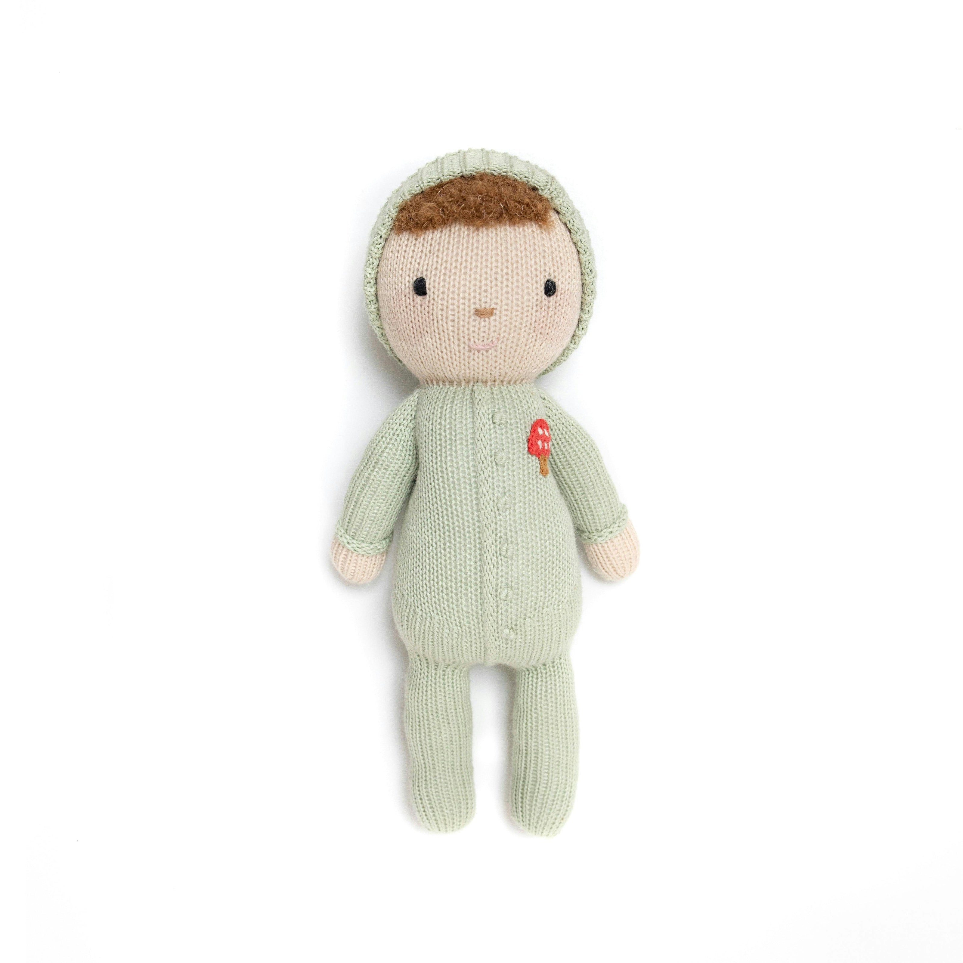 Baby Liam doll light green 11