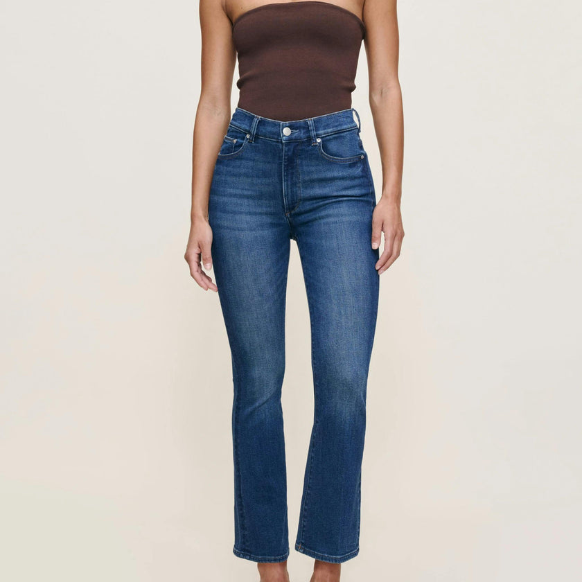 Bridget Boot High Rise Instasculpt™ Crop Jeans Raindrop