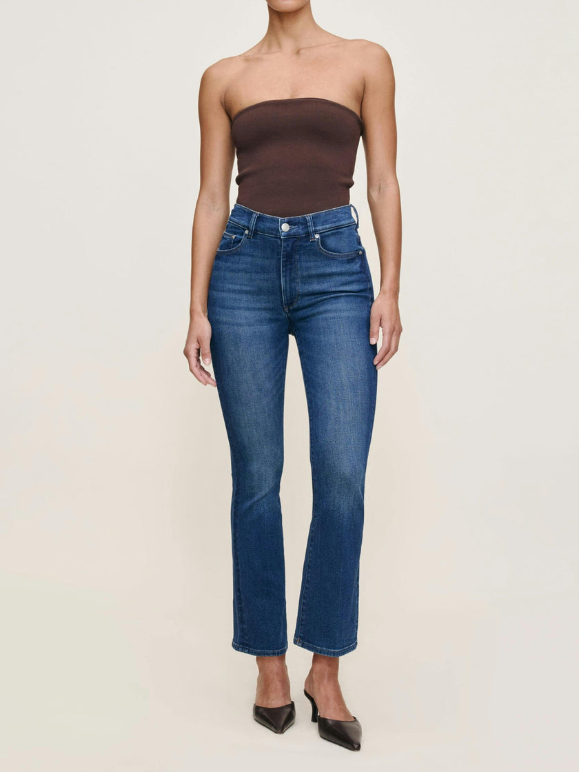 Bridget Boot High Rise Instasculpt™ Crop Jeans Raindrop