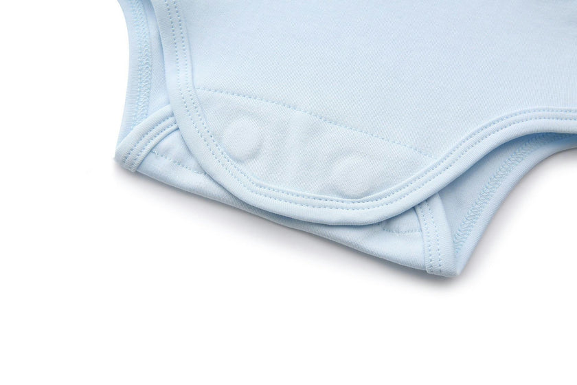 Magnetic Baby Bodysuit 2-Pack - Blue