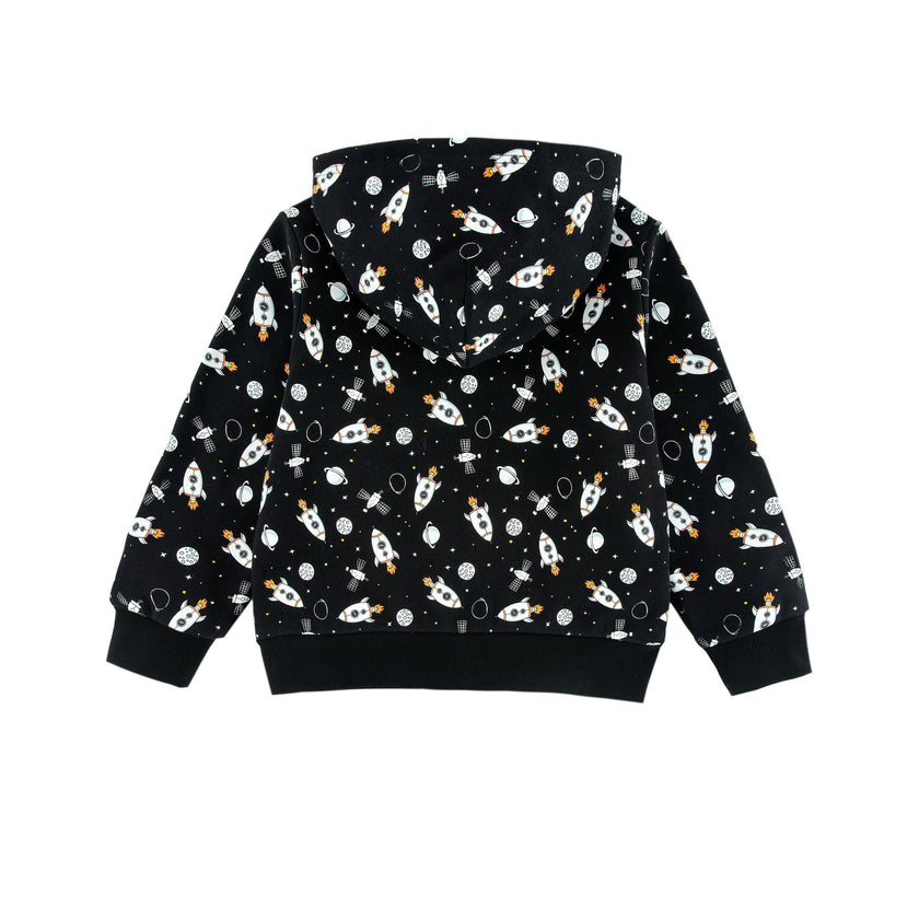 Mid Weight French Terry Zip-up Hoodie