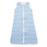 Wearable Boys' Blanket Penguin Party Blue