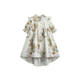 Aoki Dress-Bramble Rabbit Short Sleeve