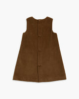 Pichi Dress Chestnut Corduroy
