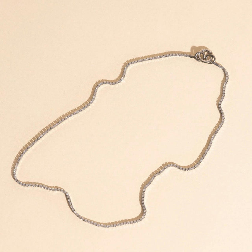 Micro Tennis Necklace