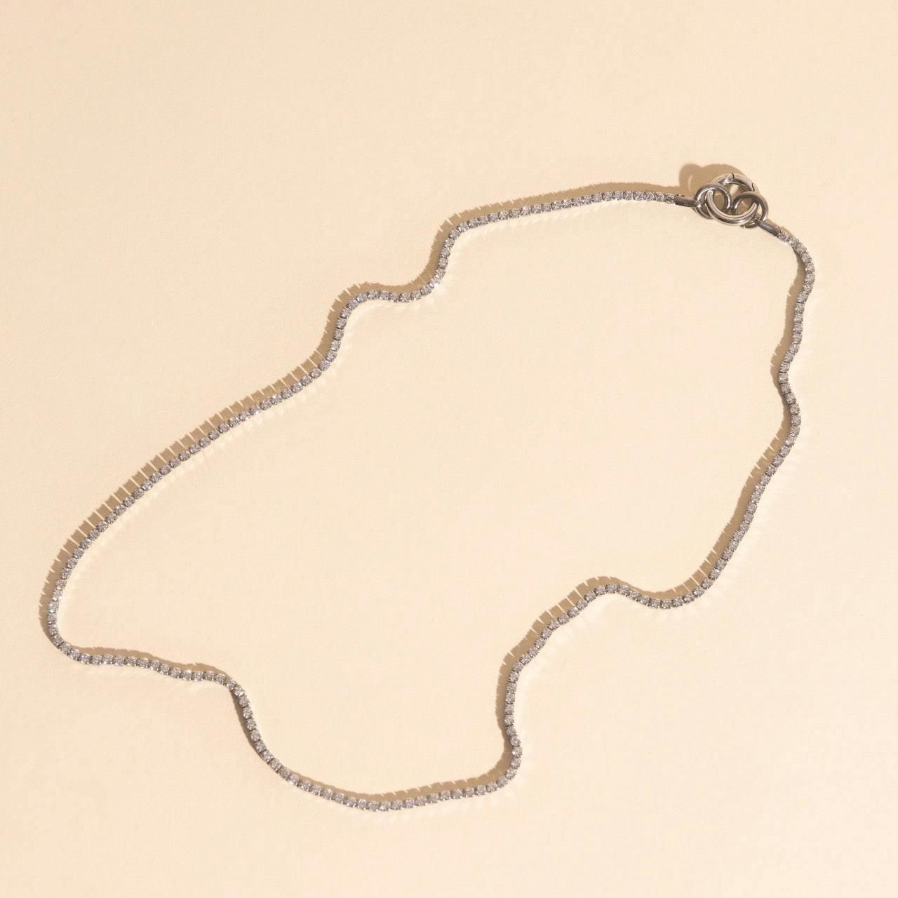 Micro Tennis Necklace