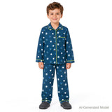 Boys Buttondown Pajama Set | All-Star Sports