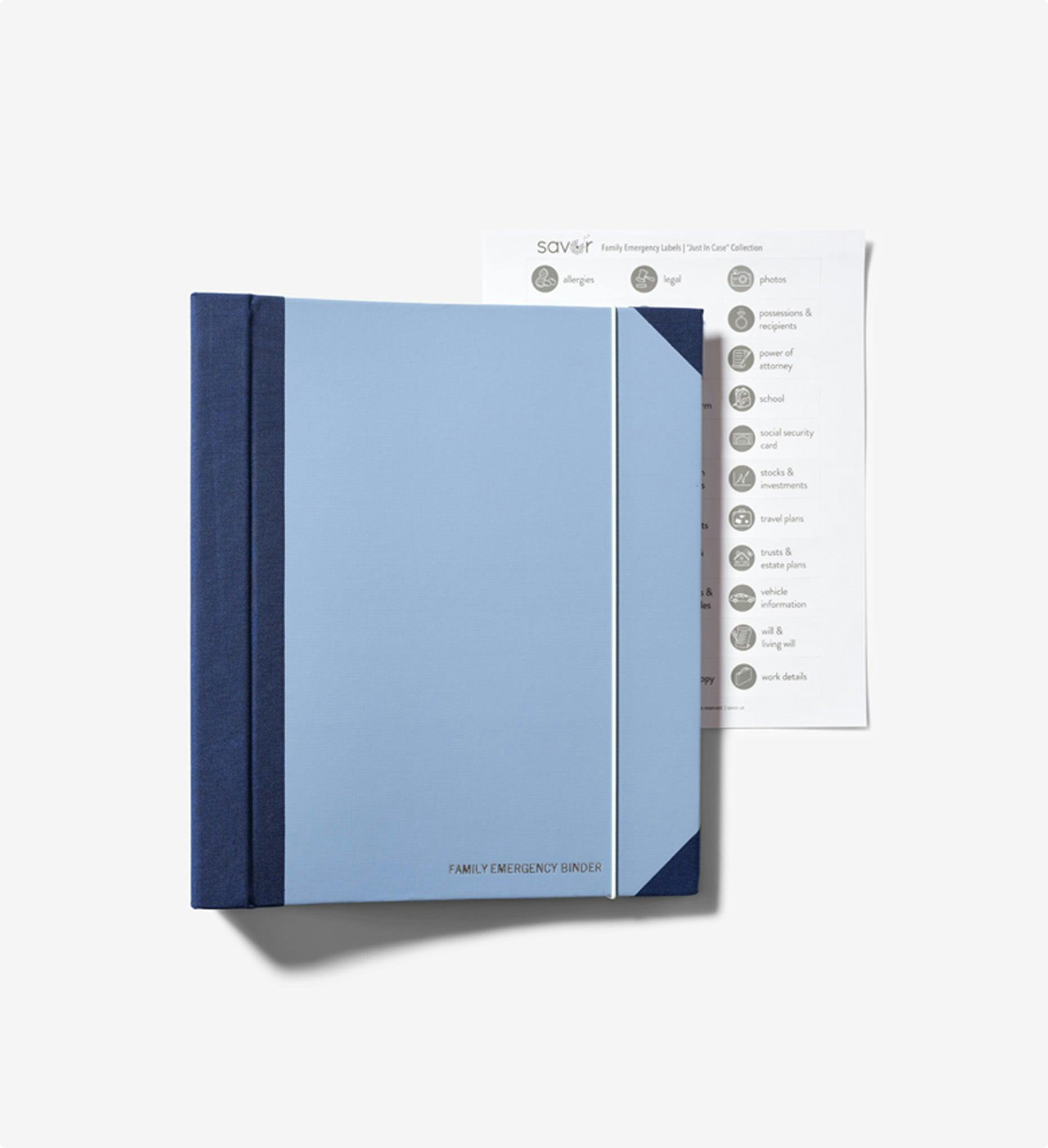 The Folio® In Case I Go Missing Binder