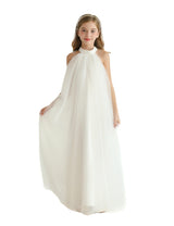 White Sleeveless Ocala Dress