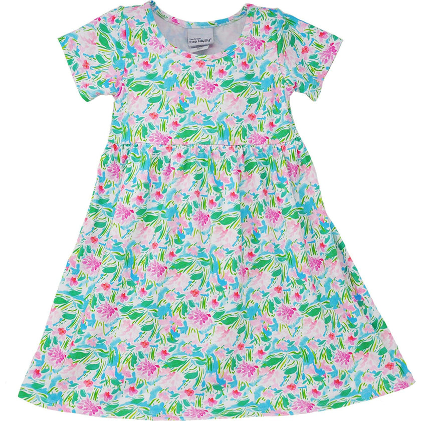 UPF 50+ Laya Short Sleeve Tee Dress